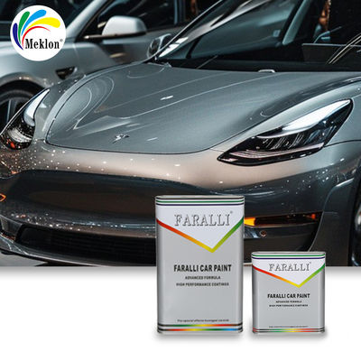 Wysokiego połysku płynny biały perłowy wykończenie metalowe fioletowe farby samochodowe farby samochodowe farby 2K twarde barwy powłoka basecoat farby samochodowe