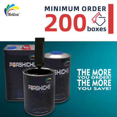 Jasny kolor Farba samochodowa wykończenie Farba wysokiej zawartości stałego 1K Basecoat Farba Farba automatyczna