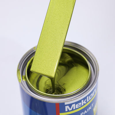 1K Szmaragd Żółty Dobry przyczepność Silna moc pokrycia Wysoki chromatyczny farba samochodowa Bascoat