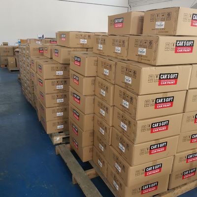 1K Szmaragd Żółty Dobry przyczepność Silna moc pokrycia Wysoki chromatyczny farba samochodowa Bascoat