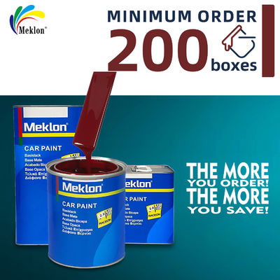 Najlepsza sprzedaż 2K Oksyd żelaza Czerwony Farba samochodowa Powłoka płynna akrylowa do rozpylania Farba samochodowa