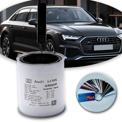 Audi LC9X Magic Black Custom Paint oryginalny czas suszenia 1-2 godziny
