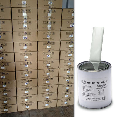 Odporność na zarysowania Honda NH552M 1K Jasnoszary Srebrny Akrylowy Lakier Samochodowy