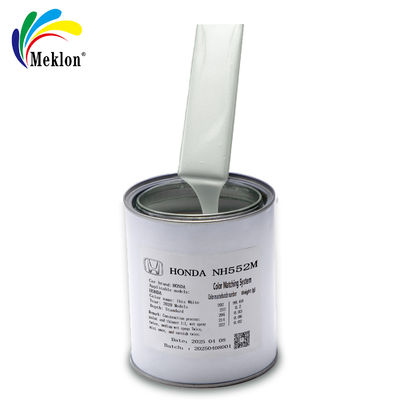 Odporność na zarysowania Honda NH552M 1K Jasnoszary Srebrny Akrylowy Lakier Samochodowy