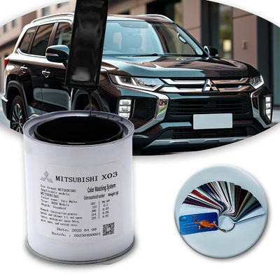Dostosowany lakier samochodowy MITSUBISHI X03 1K Black Pearl Akryl do ekstremalnych warunków pogodowych i trudnych warunków drogowych