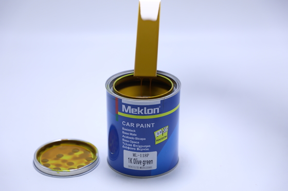 Niestandardowa oliwkowozielona farba samochodowa z odpornością na promieniowanie UV i wykończeniem o wysokim połysku do renowacji i personalizacji pojazdów