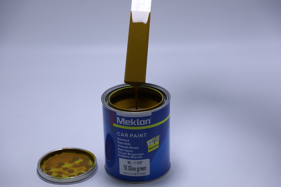 Niestandardowa oliwkowozielona farba samochodowa z odpornością na promieniowanie UV i wykończeniem o wysokim połysku do renowacji i personalizacji pojazdów