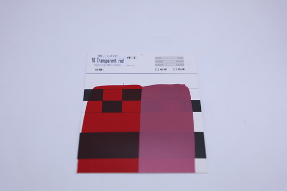 Ultra trwała przezroczysta czerwona farba samochodowa i odporna na zadrapania, ochrona przed promieniami UV i opłacalna do wykończenia i personalizacji samochodów