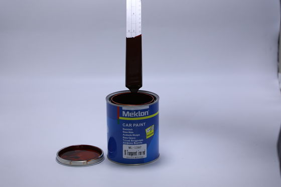 MK128 Krwawa Tarcza Przezroczysty Lakier Samochodowy Czerwień Żelaza​