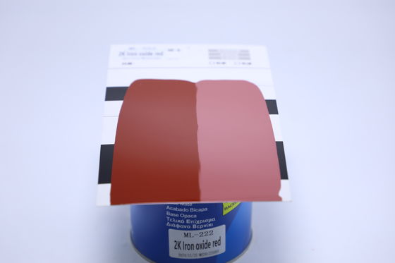 Odporny na zużycie i korozję żelazny czerwony farba samochodowa