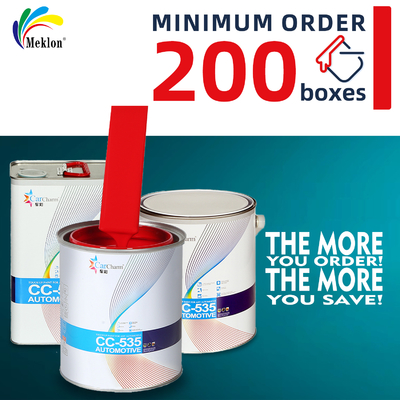 Popularny czerwony szybkoschnący lakier samochodowy Sprzedaż bezpośrednia z fabryki i wysoka jakość