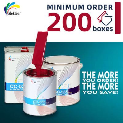 Wirusowy, krystaliczny, czerwony, błyszczący i odporny na warunki atmosferyczne lakier samochodowy