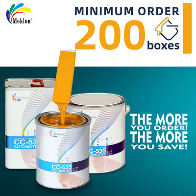 Wysokiej wydajności szybkie suszenie akrylowe słoneczne żółte UV - Farba samochodowa