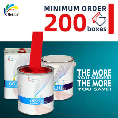 Wysoce wydajny płomień Crimson szybkie suszenie Farba samochodowa 1K Farba samochodowa