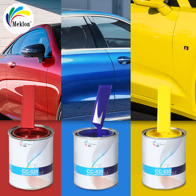 Bezpośrednia sprzedaż producenta, modny, niebieski, błyszczący, trwały lakier samochodowy, wysoka wydajność, lakier samochodowy