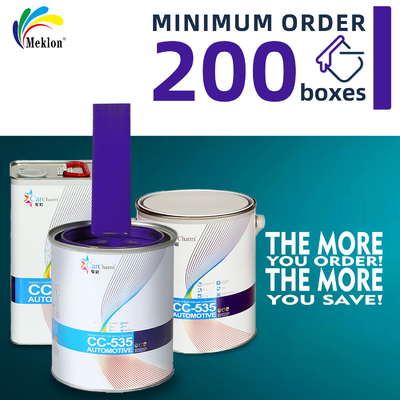 Wysokowydajna fioletowa zaawansowana farba samochodowa odporna na promieniowanie UV 1k