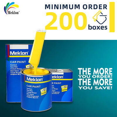 Gorąca sprzedaż i wydajna naprawa Farba samochodowa 1k2k Lemon Yellow Farba samochodowa