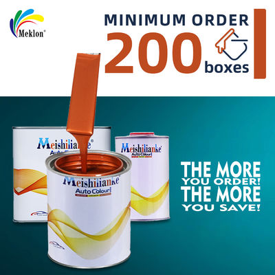 Odporna na działanie pogody i UV Pomarańczowa czerwona farba samochodowa