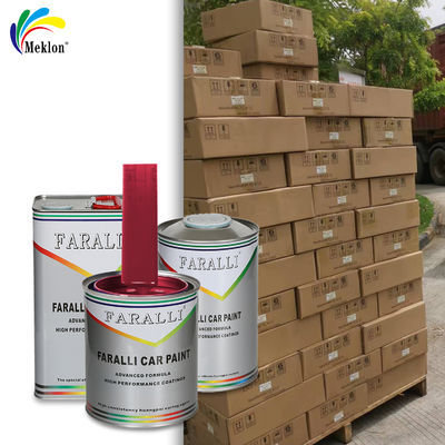 Bezpośrednia sprzedaż producenta, odporna na zarysowania, odporna na warunki atmosferyczne, sucha, czerwona farba do naprawy samochodów
