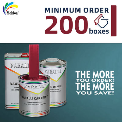 Bezpośrednia sprzedaż producenta, odporna na zarysowania, odporna na warunki atmosferyczne, sucha, czerwona farba do naprawy samochodów