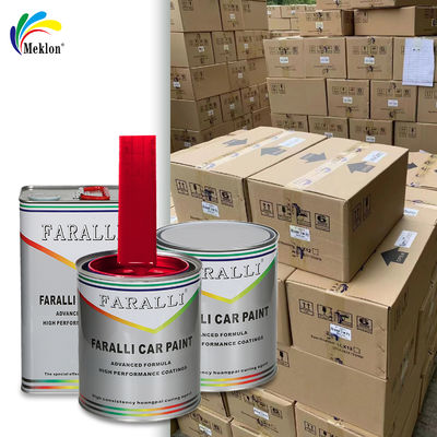 Wysoki połysk, dopasowany do oryginalnego koloru fabrycznego lakieru samochodowego, czerwona farba w sprayu do samochodu