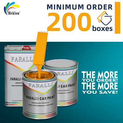 Wysokowydajna, odporna na warunki atmosferyczne, tania, bezpośrednia sprzedaż producenta, żółta farba do samochodu