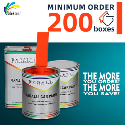 Gorąco Sprzedawana i Ekonomiczna Jasnopomarańczowa Farba do Naprawy Samochodów do Malowania Samochodów