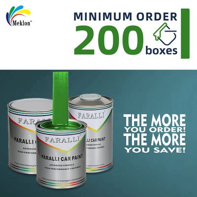 Wysokiej wydajności, odporna na warunki pogodowe i drapacze, zielona, błyszcząca farba do samochodów