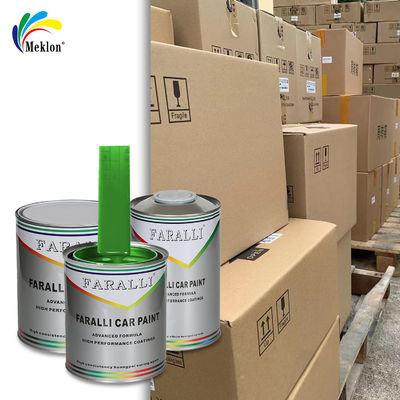 Wysokiej wydajności, odporna na warunki pogodowe i drapacze, zielona, błyszcząca farba do samochodów