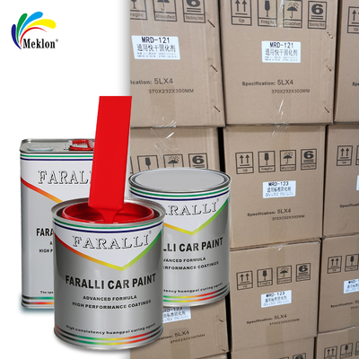 Fabrycznie dostarczana wysokiego połysku trwała i odporna na zużycie jasnobrązowa farba do samochodów