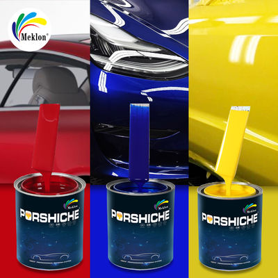 Jasnobrązowa farba motoryzacyjna bez zadrapań Glossy Finish 2:1 Mix Ratio
