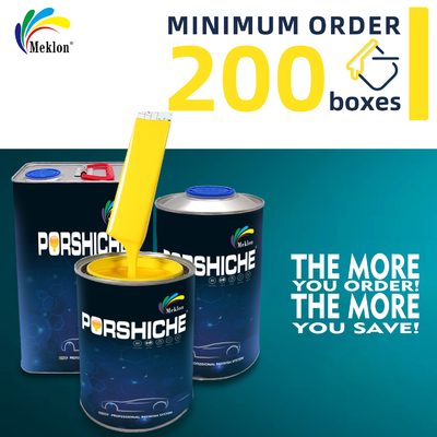 Wysoce błyszcząca cytrynowo-żółta farba samochodowa - 380 g/l VOC