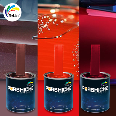 Szybkoschnąca czerwona farba samochodowa Meklon - Wysoki połysk, odporna na UV