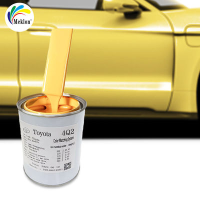 Odporny na promieniowanie UV szampański złoty lakier samochodowy w sprayu o niskiej zawartości LZO