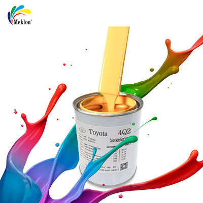 Odporny na promieniowanie UV szampański złoty lakier samochodowy w sprayu o niskiej zawartości LZO