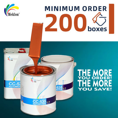 Retro pomarańczowy klasyczny, trwały i odporny na ścieranie lakier samochodowy