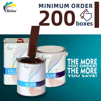 Przyjazna środowisku, niskiej zawartości VOC, brązowa farba samochodowa o wysokim połysku i odporności na promieniowanie UV