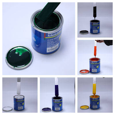 Wysokiego połysku i żywego żółtego zielonego pasującego do oryginalnej farby samochodowej