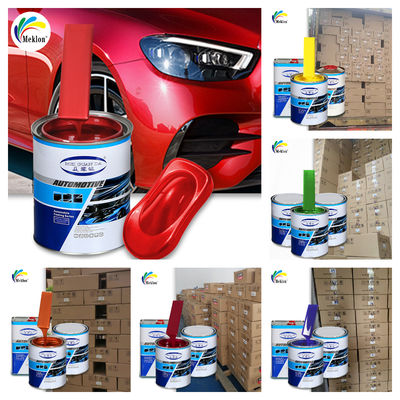 Wysoki połysk OEM 1K Czerwona Perła Akrylowa Farba Naprawcza Odpowiednia dla Mercedes Benz