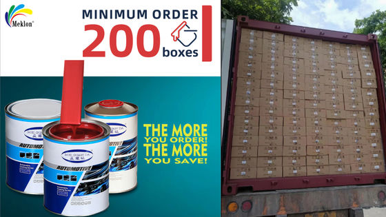 1K Red Car Refinish Paint Niezależne zespoły badawczo-rozwojowe i produkcyjne z wykresami Masterbatch i kartami kolorowymi