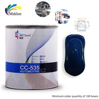 Odporność na promieniowanie UV Spray Auto Refinishing Paint 1K Blue Car Coating For Repair