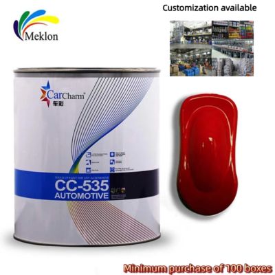 Zaawansowana formuła interferencji czerwona perłowa farba samochodowa do wykończenia samochodowego