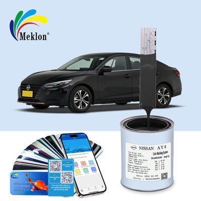 Stalowy Siwy gotowy mieszany farba samochodowa odporna na działanie atmosferyczne odporna na kwas