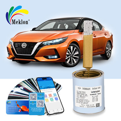 Brilliant Gold Refinish Farba samochodowa Naprawa odporna na promieniowanie UV