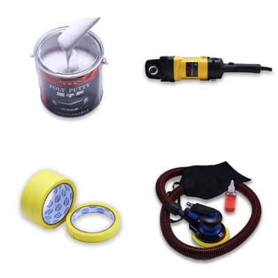 Wysokogatunkowa szpachla błotna żółta: Wysokiej jakości, bez skaz i wydajne wykończenie powierzchni