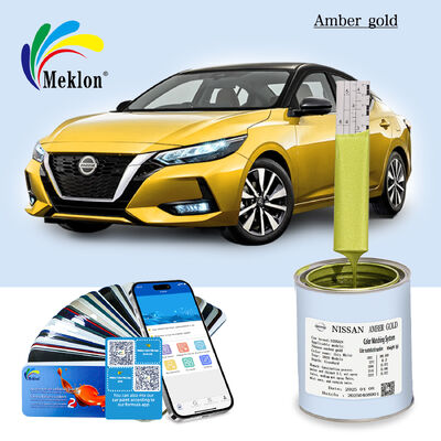 Doskonałe dopasowanie kolorów CAM Amber Gold Automotive Refinish Paint for Nissan