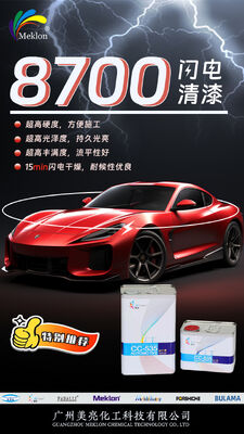Meklon to wielomarkowy lakier samochodowy o wysokiej odporności na warunki atmosferyczne do wyboru