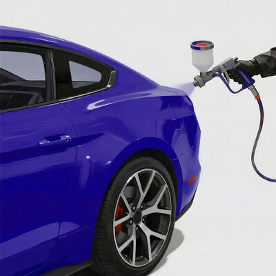 Meklon MK-208 2K Błękitny odporny na zadrapania Niska emisja VOC Wykończenie farby samochodowej do naprawy samochodów