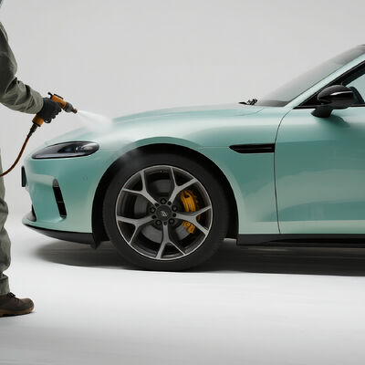 Akrylowa żywica zielona perła odporna na zarysowania niska WOC wykończenie farby samochodowej do naprawy samochodów