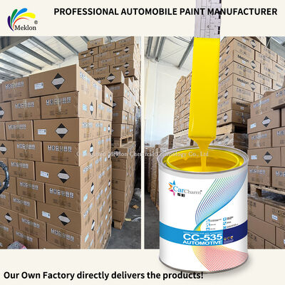 2K Lemon Yellow Acrylic Paint Automotive Car Refinish Coating & Paintt Przemysłowe użytkowanie Naprawa i odnowa samochodów